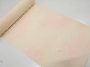 アンティーク　草花模様　長襦袢地反物